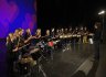 Die Percussionklasse der Wittekind Realschule trommelt zum Auftakt